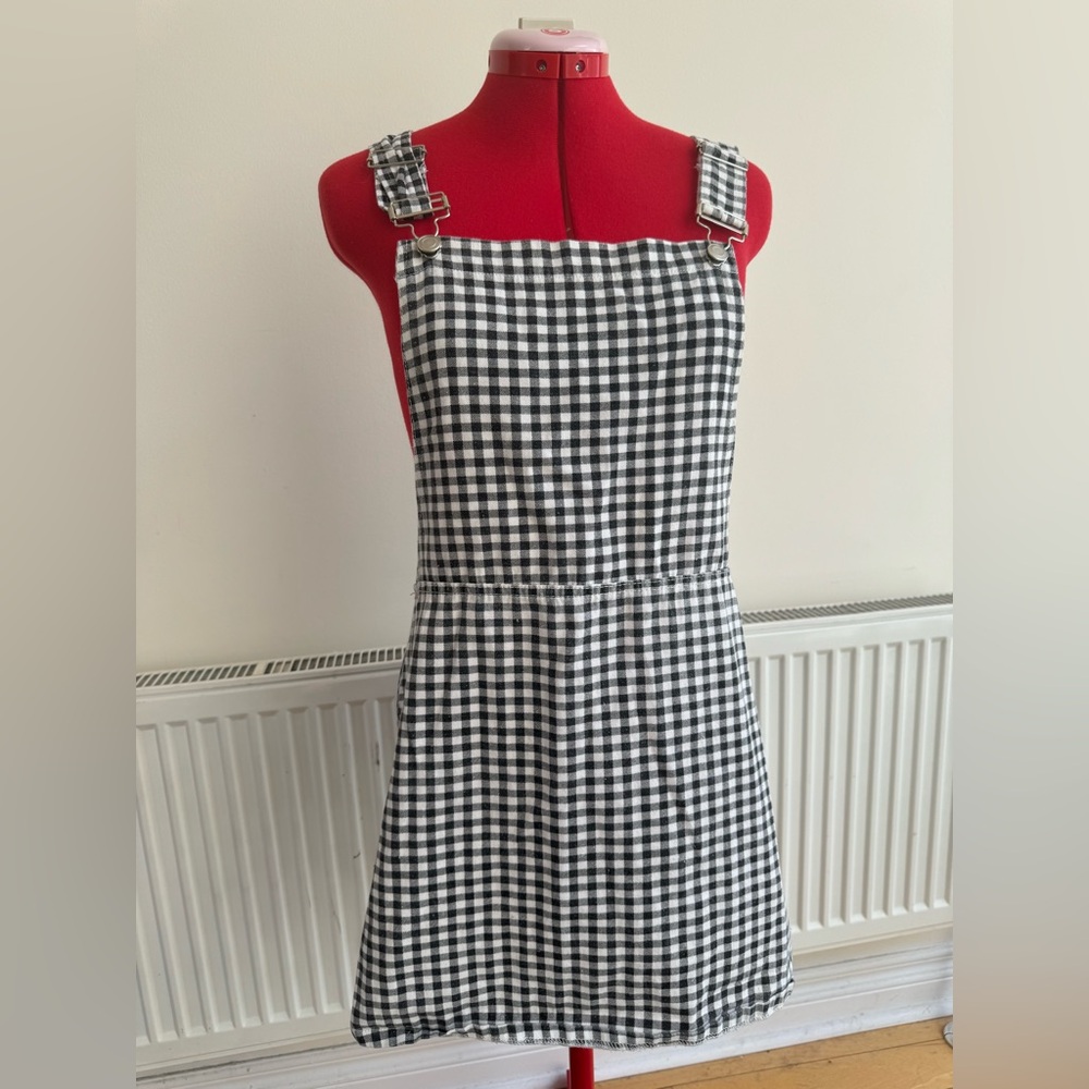 Gingham Etophe Studios Mini Overall Dress